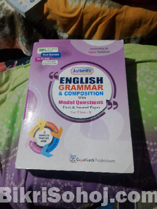 Authentic English grammar and composition for class 8